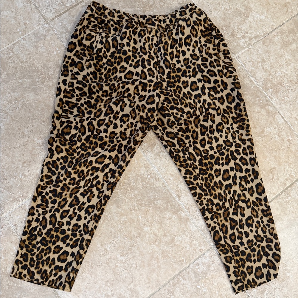 H&M Leopard Print Pants